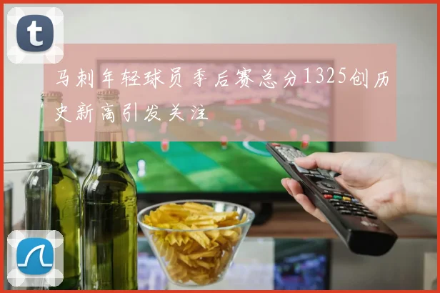 马刺年轻球员季后赛总分1325创历史新高引发关注